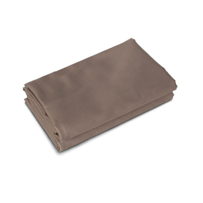 KYUSEI HOME 100% Long Staple Cotton Solid 1100TC Pillow Shame 2pcs- Kurumi Brown | Isetan KL Online Store