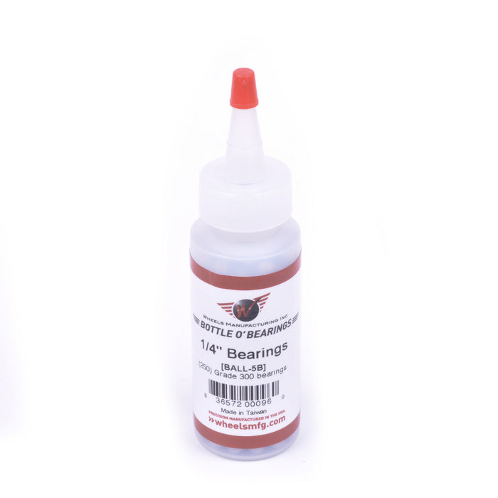 1/4" Grade 300 Ball Bearings - Bottle of 250