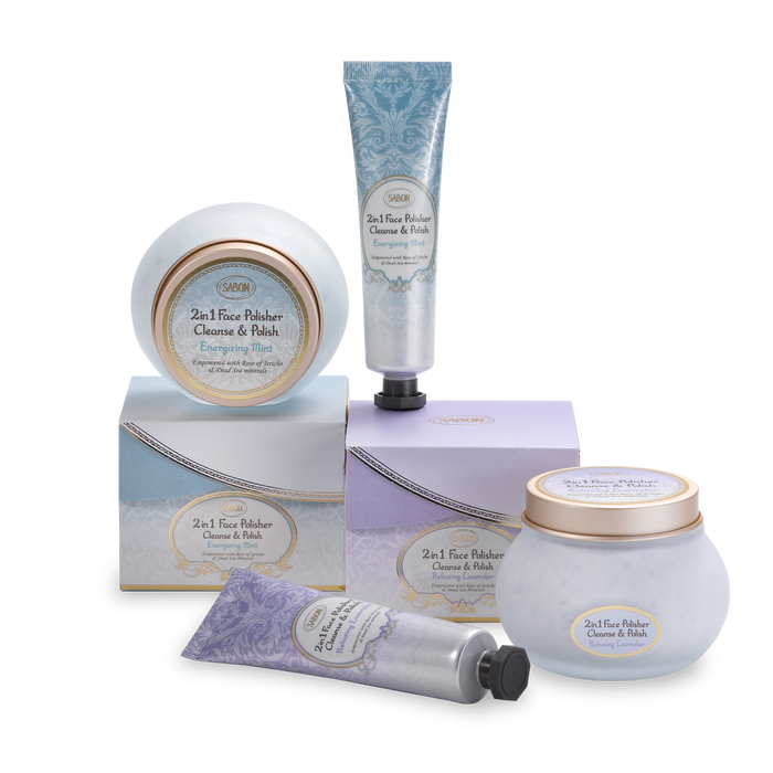 2 in 1 Face Polisher Lavender 6.7oz (200mL)