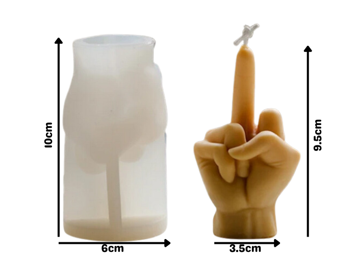 3D Middle Finger Mold