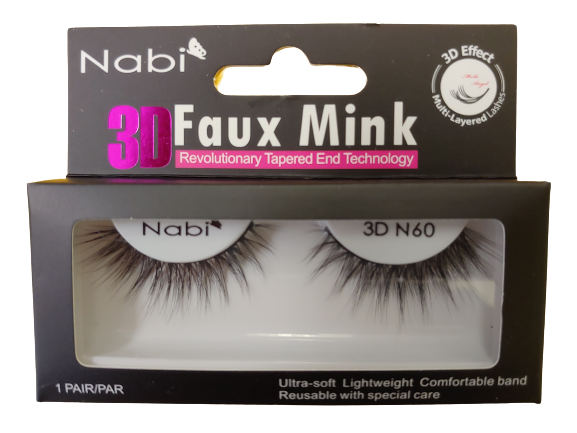 3D N60 - Nabi 3D Faux Mink Eyelash