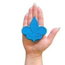 3D Printed Fleur-de-lis Bath Bomb Mold