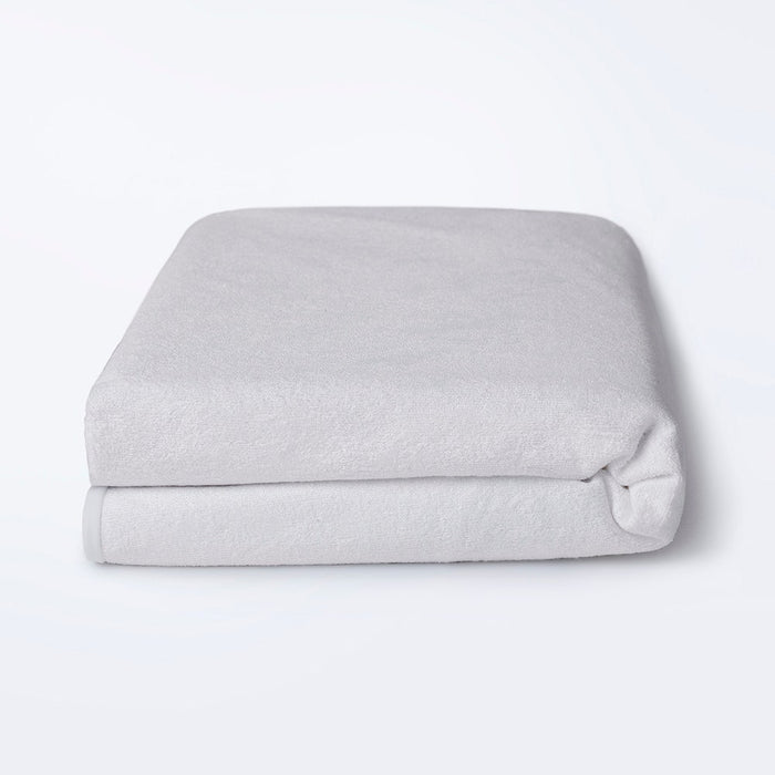 Bamboo|Terry|Waterproof|Mattress|Protector|78|36|inches|Single|Size|White