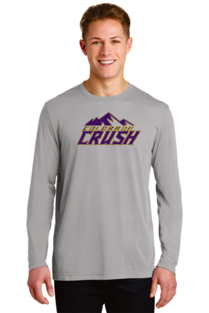 CO Crush Sport Tek Long Sleeve Wicking Tee