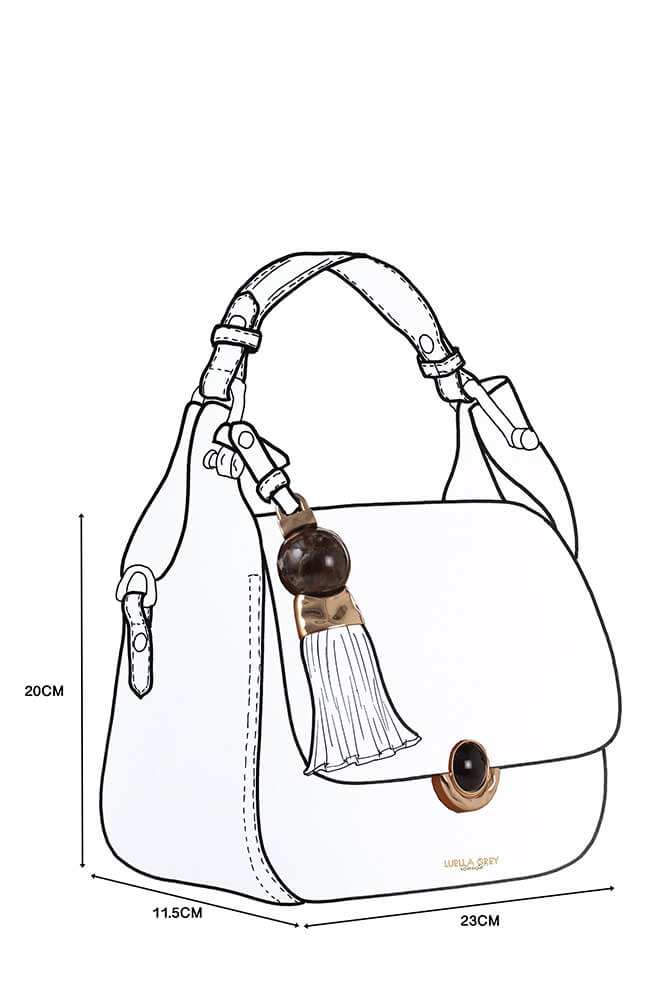Diana Tan Top Handle Crossbody