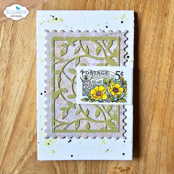 Elizabeth Craft - Metal Die - Fancy Cut-Aways. Elizabeth Craft Dies will give an added touch to any paper project and are compatible with most die-cutting machines. Available at Embellish Away located in Bowmanville Ontario Canada. Example by brand ambassador.