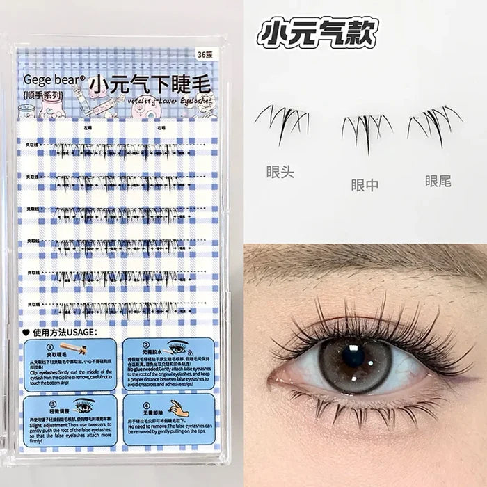 Gege Bear - Lower Eyelashes- 04 Vitolity