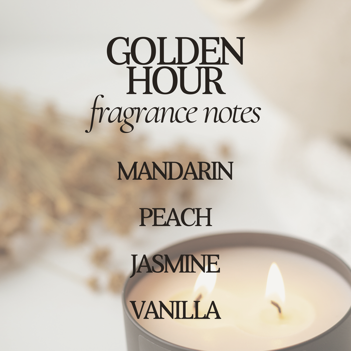 Golden Hour 12 oz Soy Candle
