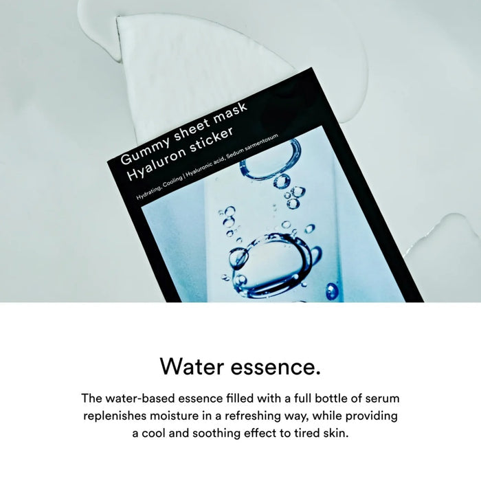 Gummy Sheet Mask Hyaluron Sticker
