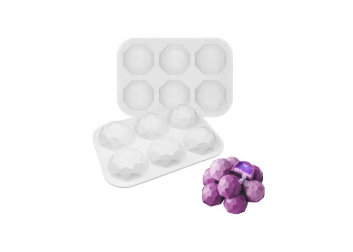 Jewel Mold - 6 Cavity