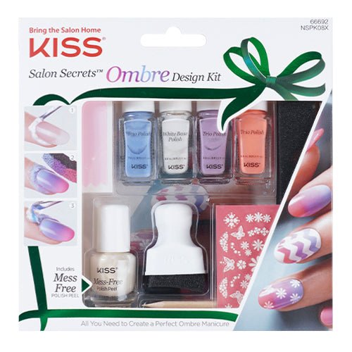 Kiss Salon Secrets Ombre Nail Design Kit - ikatehouse