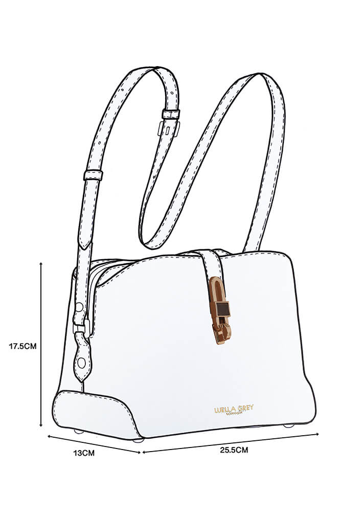 Margy Tan Zip Top Crossbody
