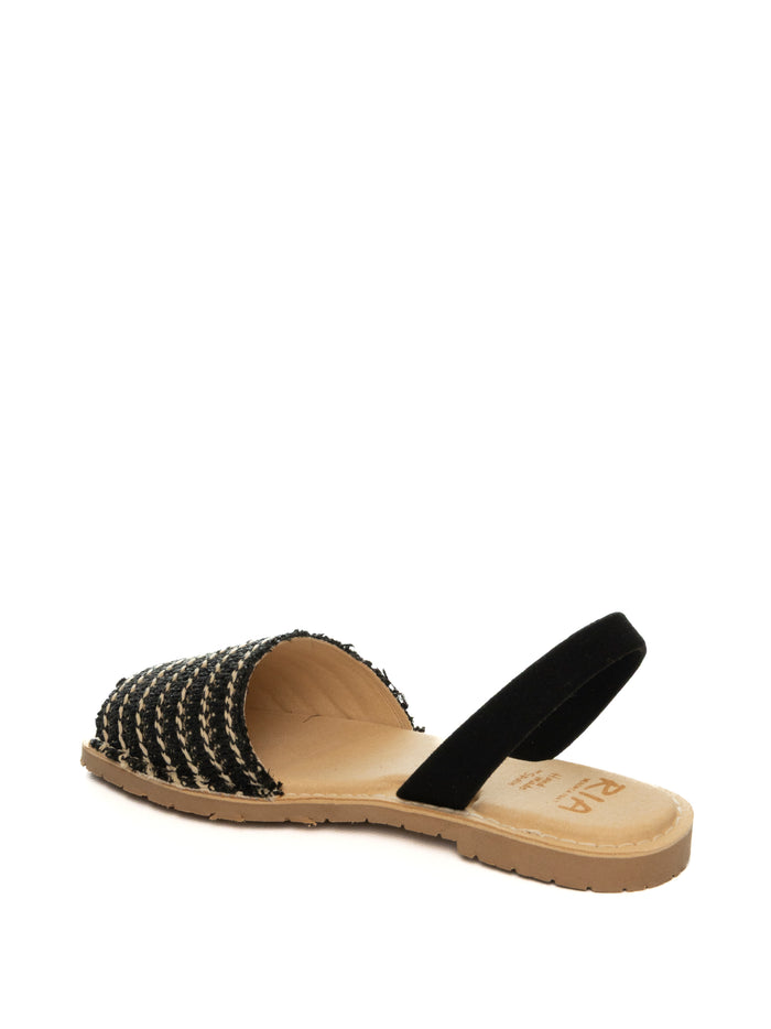 RIA MENORCA Minorchina rafia nero 27600 RAFIA-NEGRO