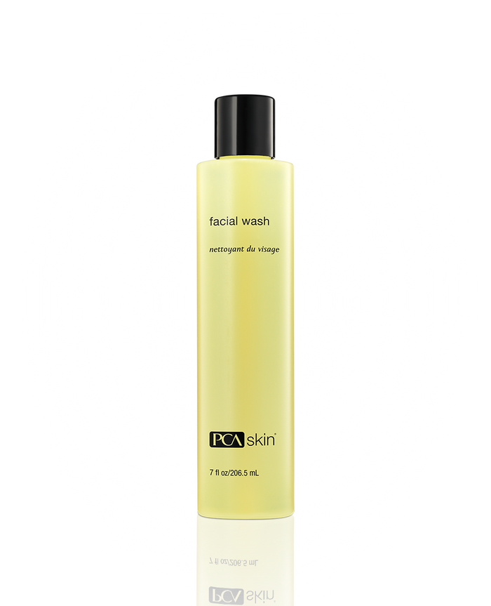 PCA facial wash