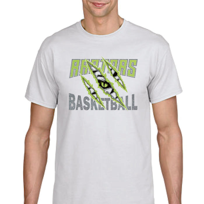 Raptors Eye Design Basic Tee- 4 Sports- Matte or Glitter