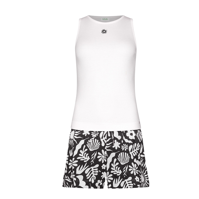 Rebelle 131261-644-1 Shortama Off-White
