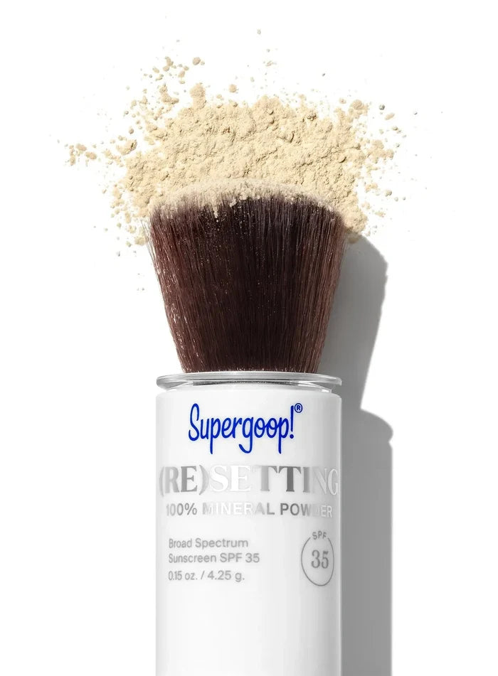 (Re)setting 100% Mineral Powder SPF 35 Supergoop