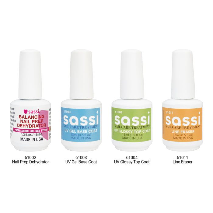Sassi Gel Nail Care Essentials 0.5oz/ 15ml