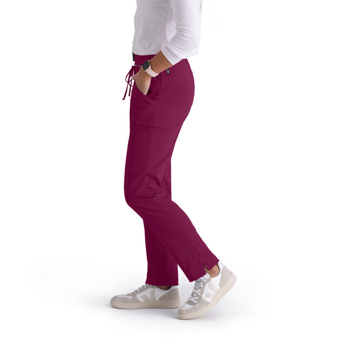 Serena Pant - Wine - Grey's Anatomy Scrubs