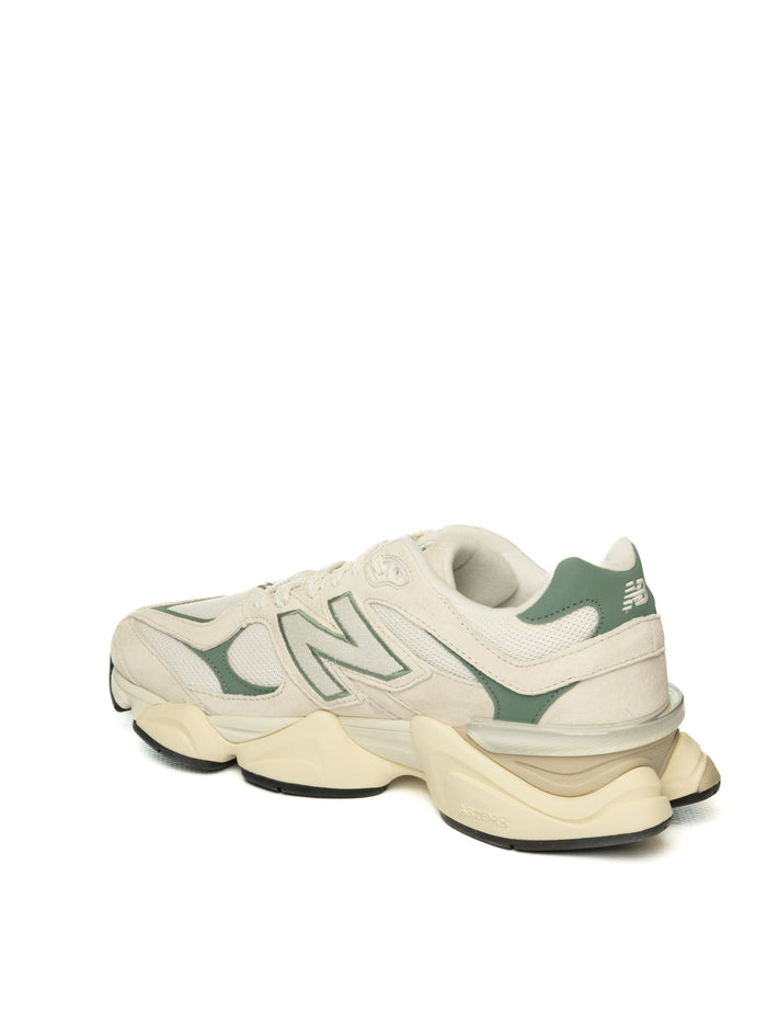 NEW BALANCE Sneaker 9060 bianco/verde 9060EEI U MESH-WHT/GRN