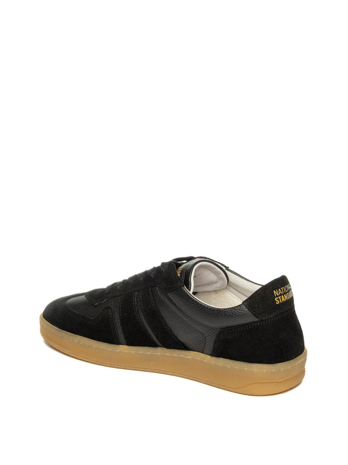 NATIONAL STANDARD Sneaker pelle nero ED.33U MEN.090-NERO
