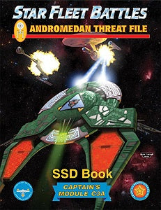 Star Fleet Battles: Module C3A The Andromedan Threat File SSD Book (B&W)