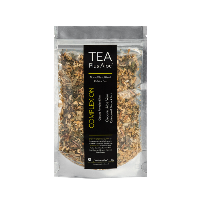 Tea+Aloe COMPLEXTION to Revitalise Skin | Calendula & Burdock Root