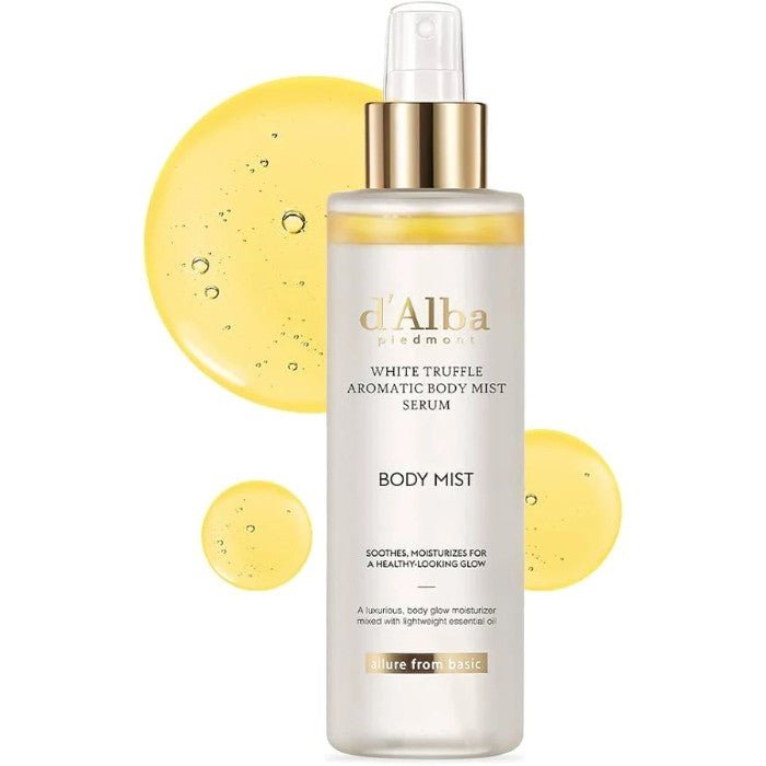 WHITE TRUFFLE AROMATIC BODY MIST SERUM - Spray Serum Bifazic Pentru Corp - skinseen.ro