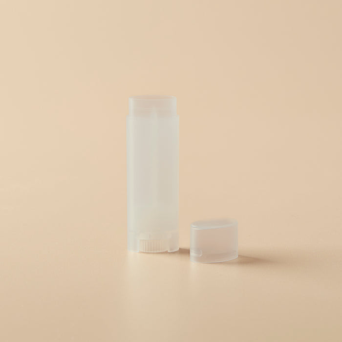 0.15 oz Natural Lip Tube & Cap Oval - close-up