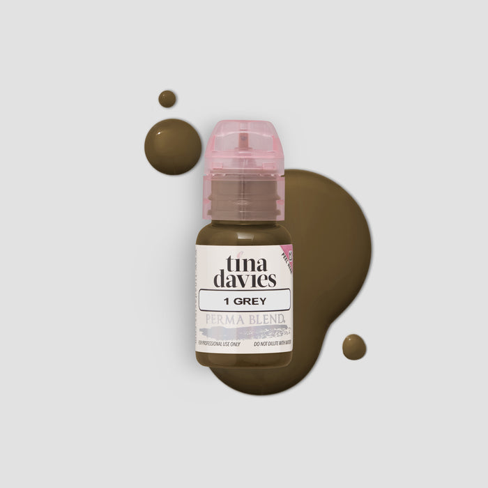 1 Grey - Tina Davies Pigments - I Love Ink