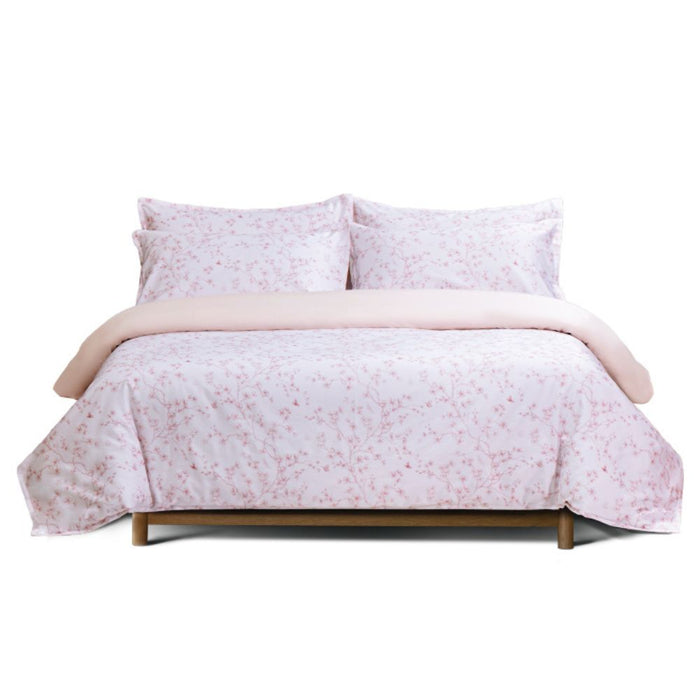 KYUSEI HOME 100% Long Staple Cotton Prints 1100TC Bed Set - Sakura No Yume | Isetan KL Online Store