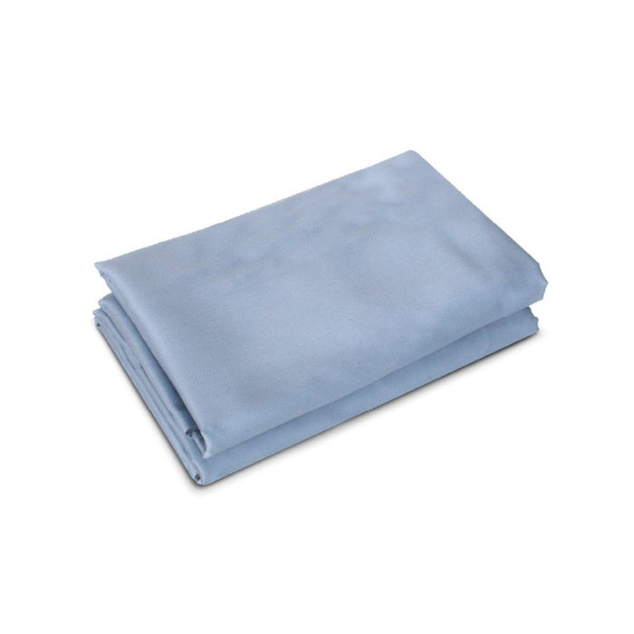 KYUSEI HOME 100% Long Staple Cotton Solid 1100TC Pillow Shame 2pcs- Indigo Blue | Isetan KL Online Store