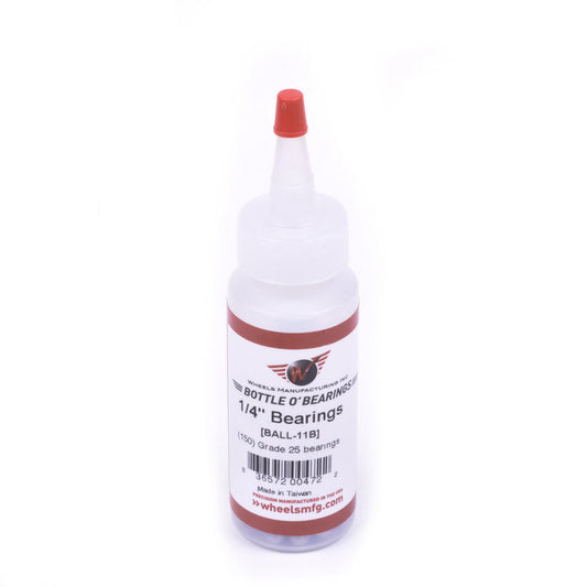 1/4" Grade 25 Ball Bearings - Bottle of 150