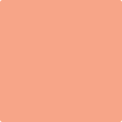 2169-40: Peach Cobbler  a paint color by Benjamin Moore avaiable at Clement's Paint in Austin, TX.
