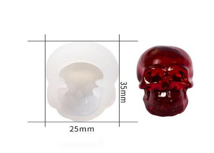 3D Mini Skull Mold