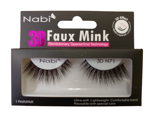 3D N71 - Nabi 3D Faux Mink Eyelash