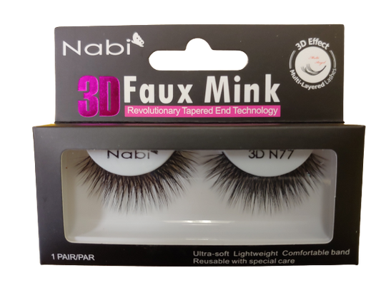 3D N77 - Nabi 3D Faux Mink Eyelash
