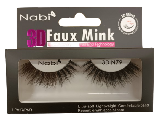 3D N79 - Nabi 3D Faux Mink Eyelash