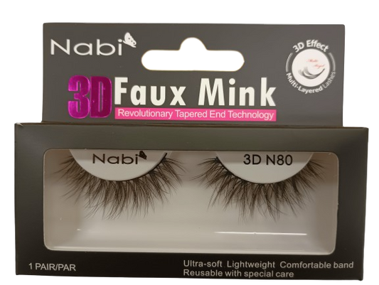 3D N81 - Nabi 3D Faux Mink Eyelash
