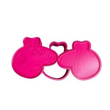 3D Printed Cartoon Pig Bath Bomb Mold
