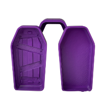 3D Printed Coffin Bath Bomb Mold
