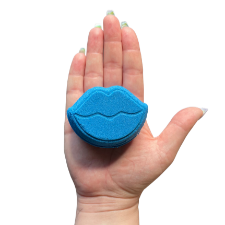 3D Printed Flat Lips Bath Bomb Mold