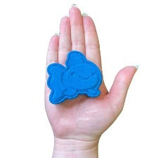 3D Printed Happy Fish Bath Bomb Mold