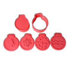 3D Printed Ornament Bath Bomb Mold Set