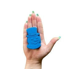 3D Printed Snowman Head Bath Bomb Mold