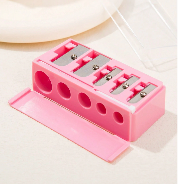 5-Size Eyeliner & Eyebrow Pencil Sharpener