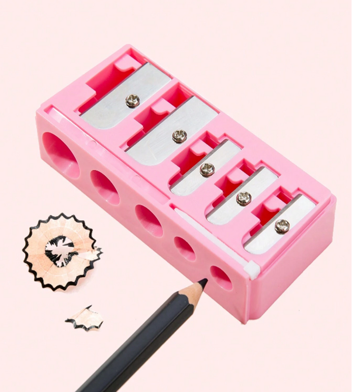 5-Size Eyeliner & Eyebrow Pencil Sharpener