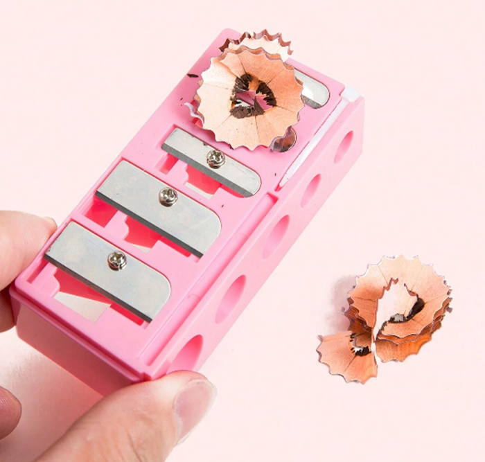 5-Size Eyeliner & Eyebrow Pencil Sharpener