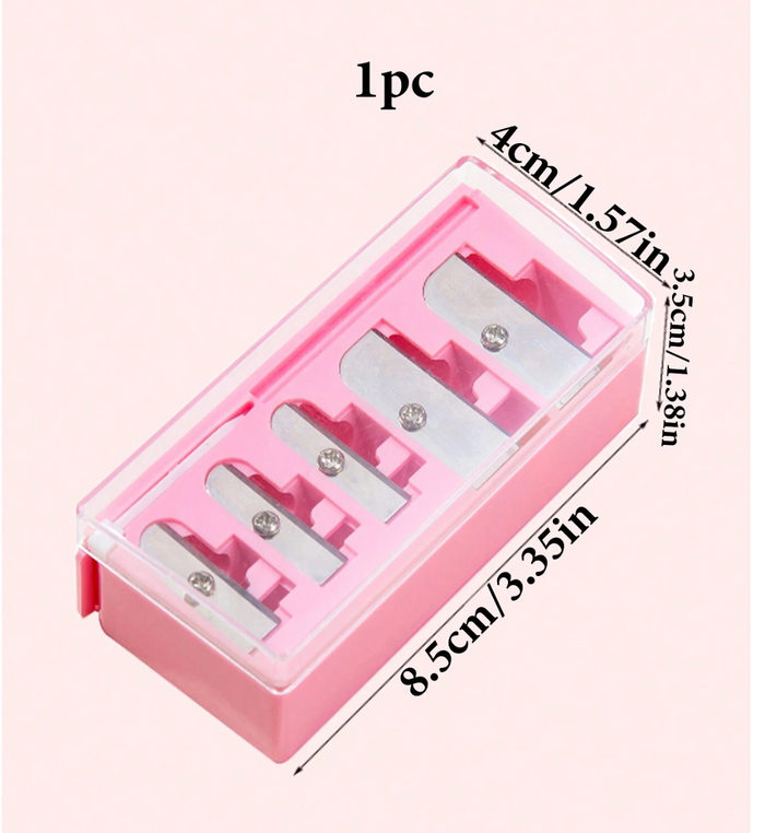 5-Size Eyeliner & Eyebrow Pencil Sharpener