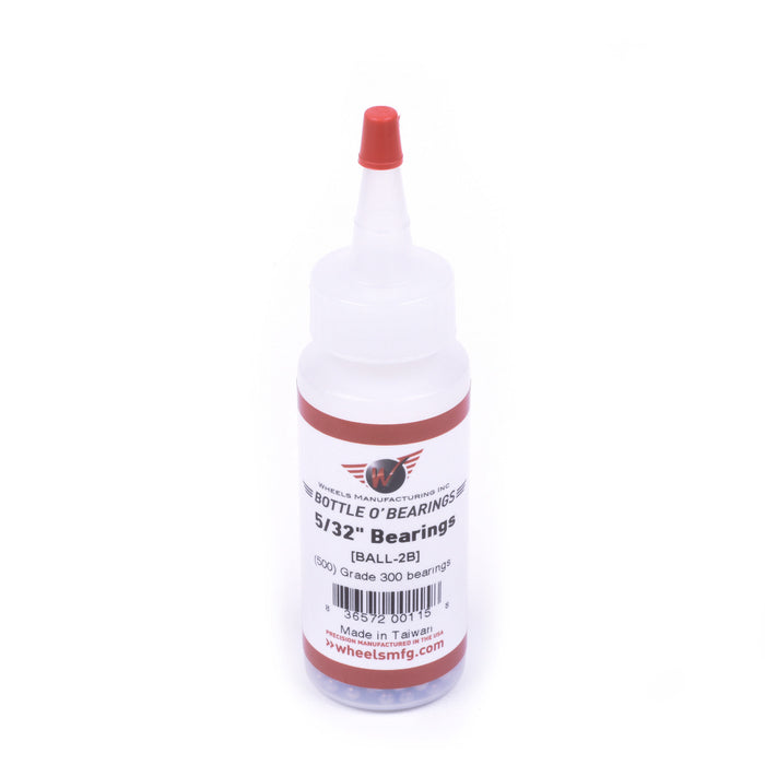 5/32" Grade 300 Ball Bearings - Bottle of 500